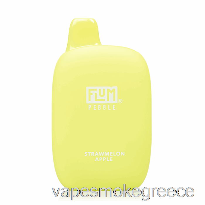 Vape Greece φλουμ βότσαλο 6000 μήλο αχυρόπελο μιας χρήσης